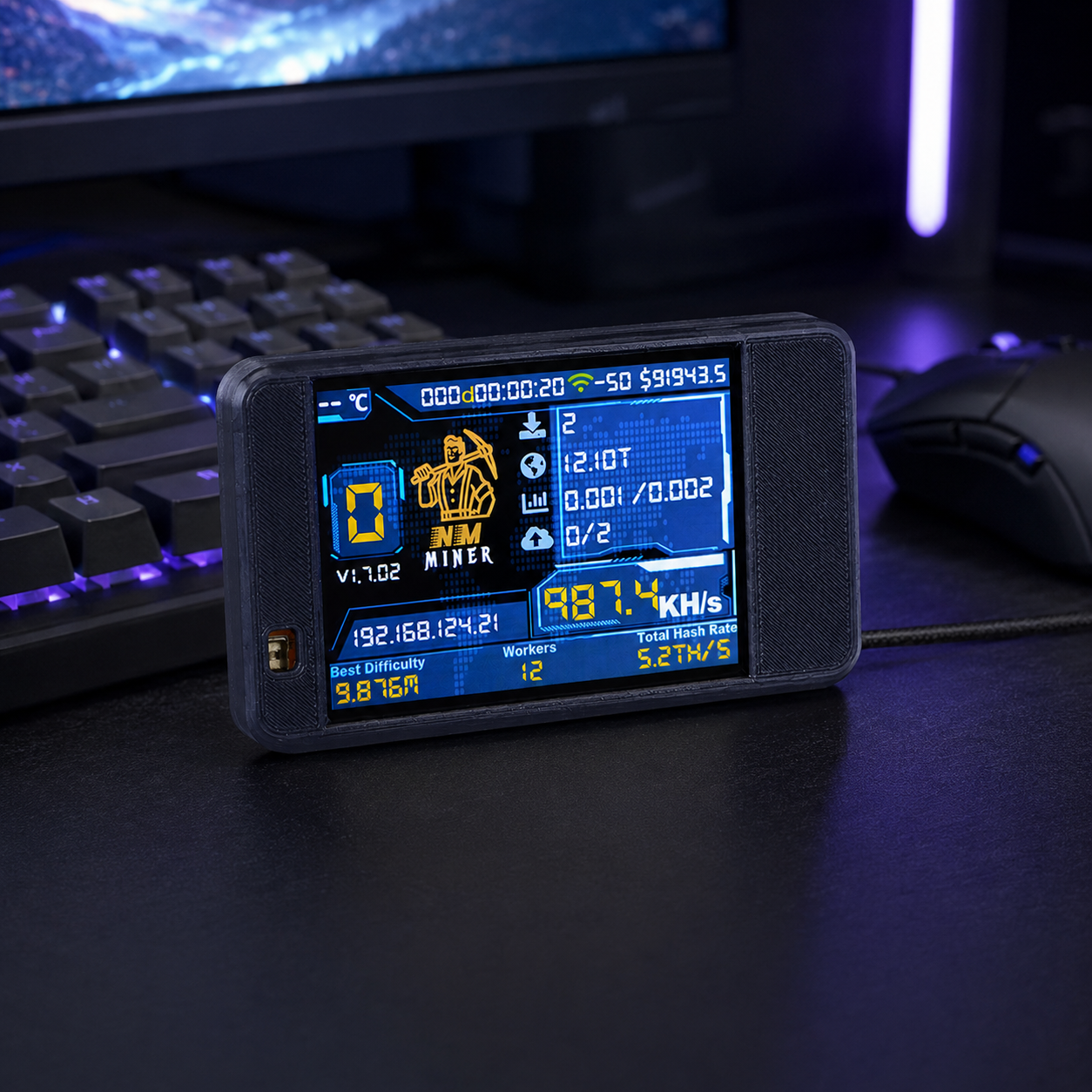 BlockChance™ Bitcoin Ticket Miner – Color Series