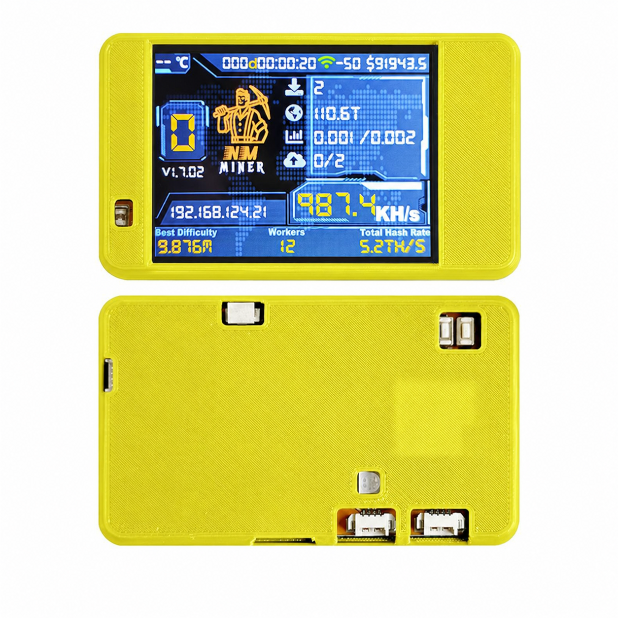 BlockChance™ Bitcoin Ticket Miner – Color Series