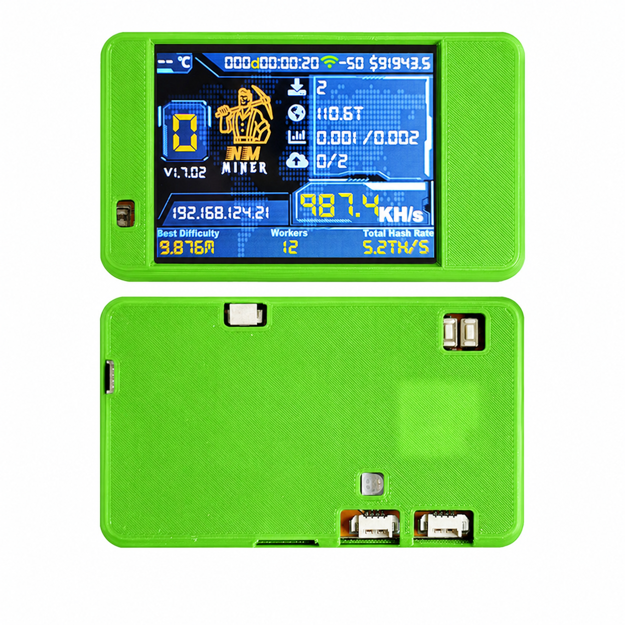 BlockChance™ Bitcoin Ticket Miner – Color Series