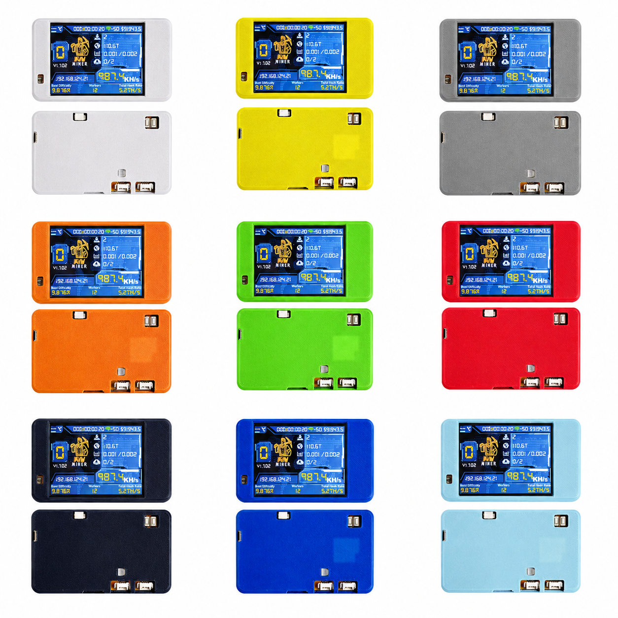 BlockChance™ Bitcoin Ticket Miner – Color Series